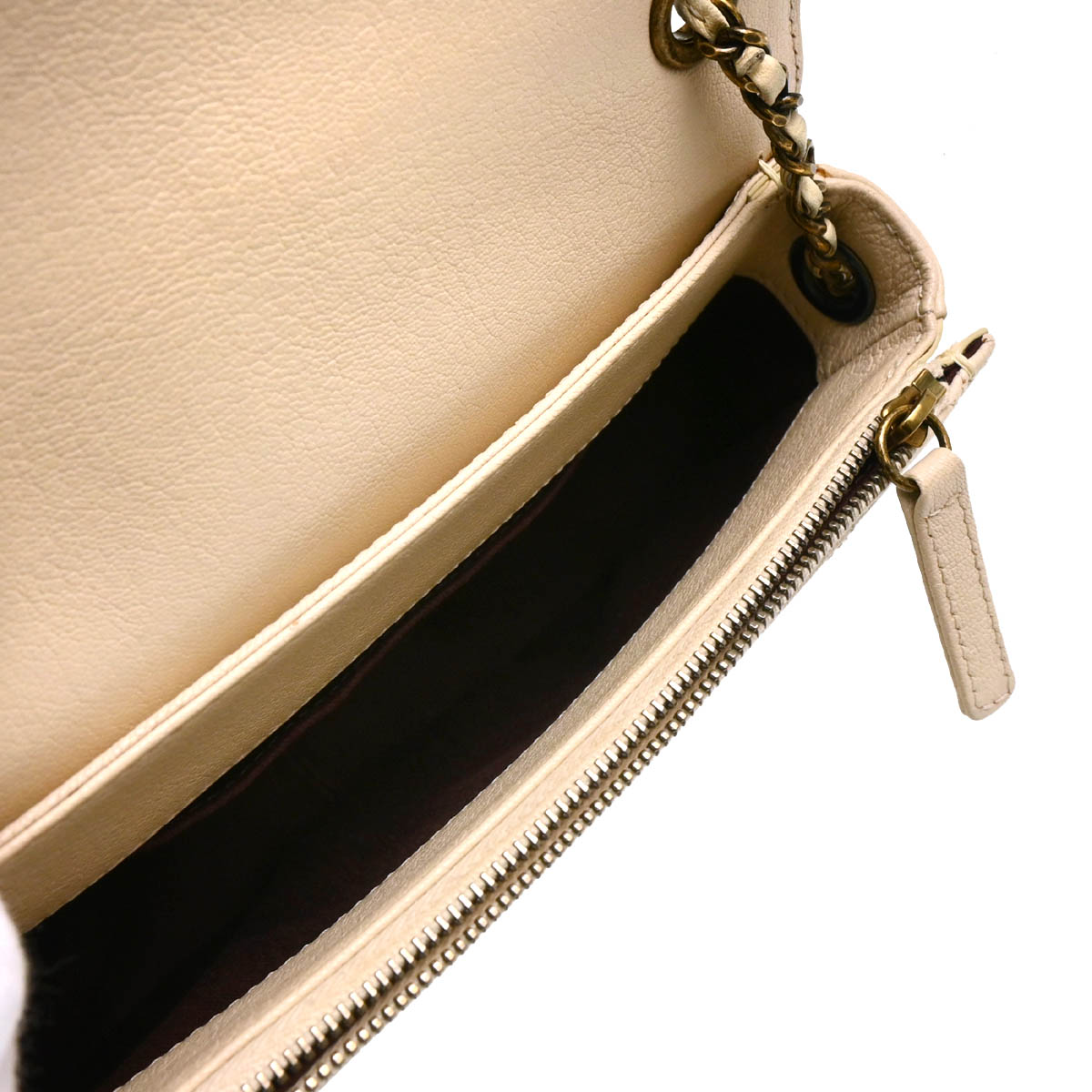 Chanel 2017 Beige Calfskin Coco Curve 2way Handbag