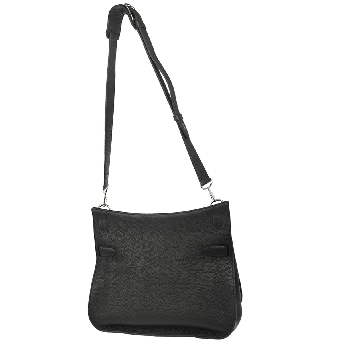 Hermes 2014 Black Taurillon Clemence Jypsiere 34 Shoulder Bag
