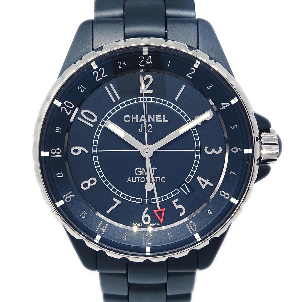 Chanel J12 GMT Ref.H3101 41mm Self-winding Watch Ceramic SS