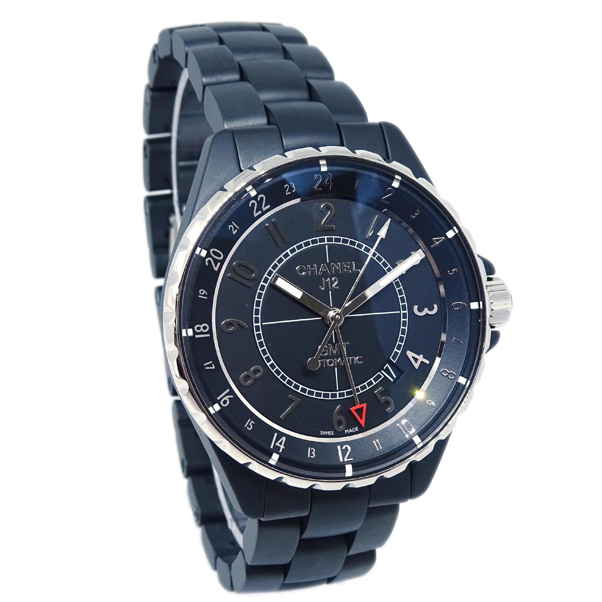 Chanel J12 GMT Ref.H3101 41mm Self-winding Watch Ceramic SS
