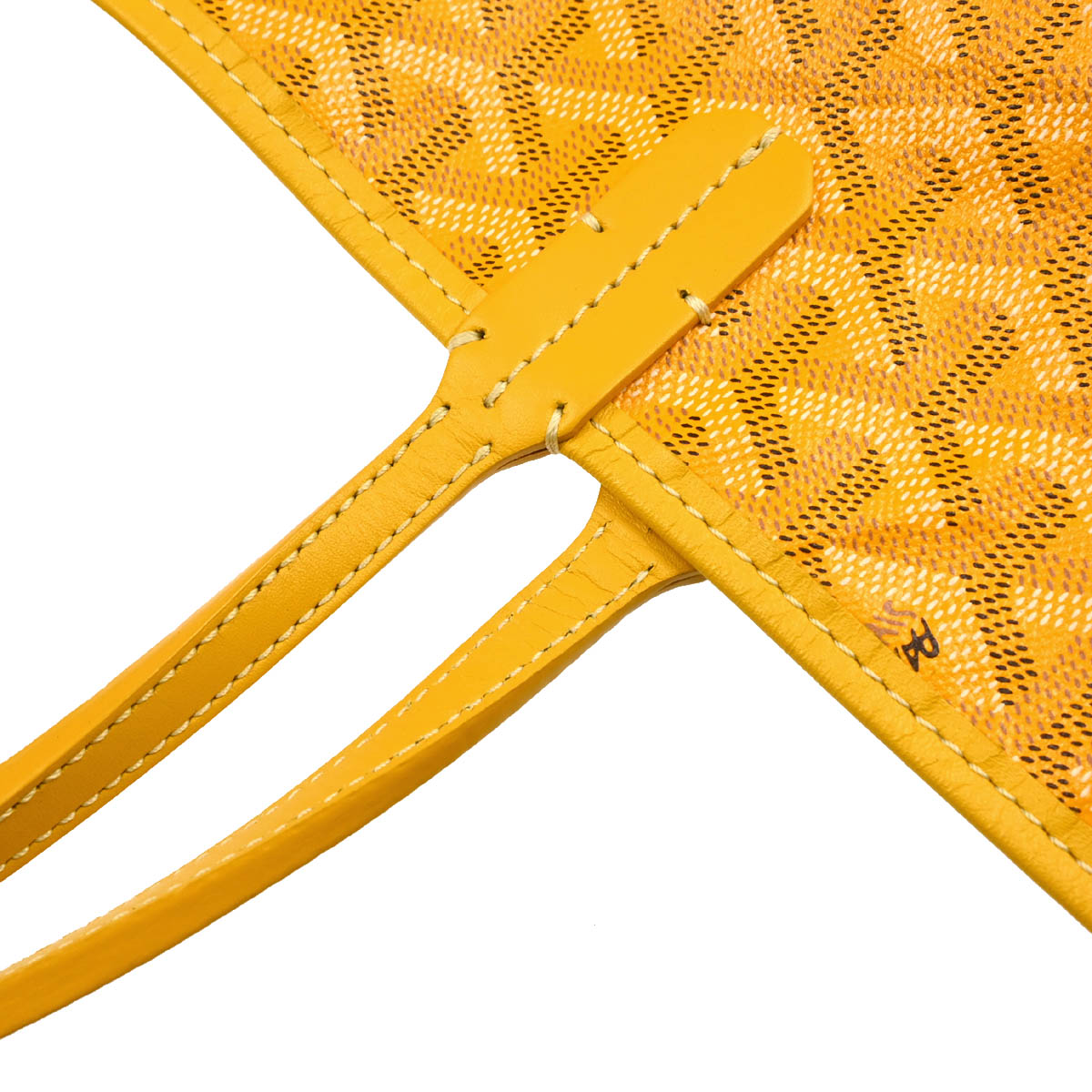 Goyard 2014 Yellow St.Louis PM Tote Handbag