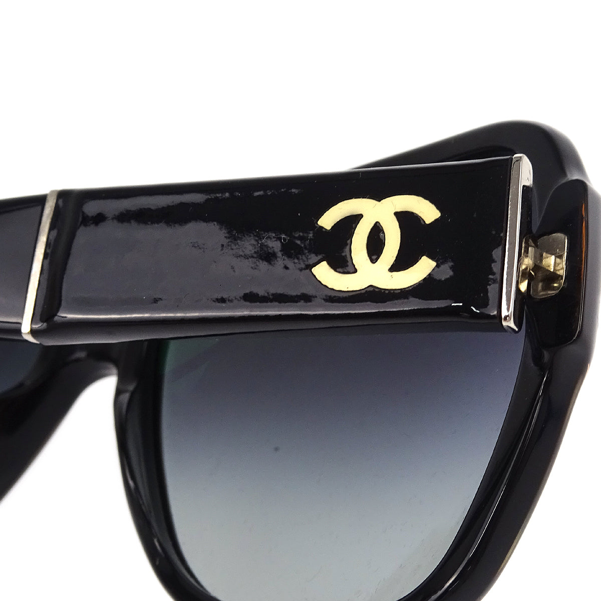 Chanel Sunglasses Eyewear Black Small Good