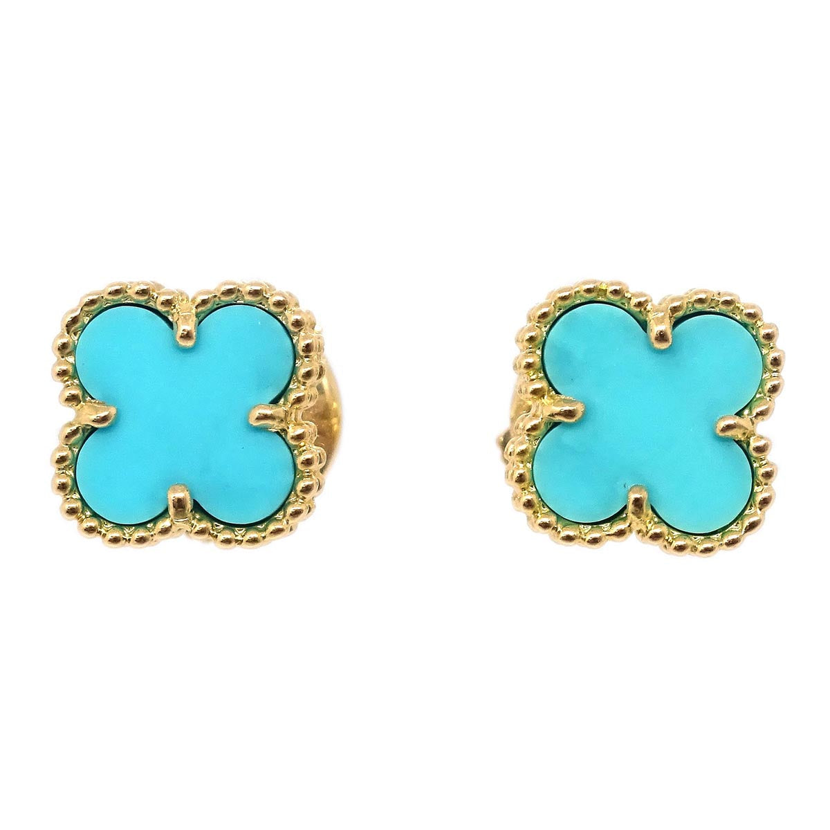 Van Cleef & Arpels Sweet Alhambra Piercing Earrings Au750 JB293124