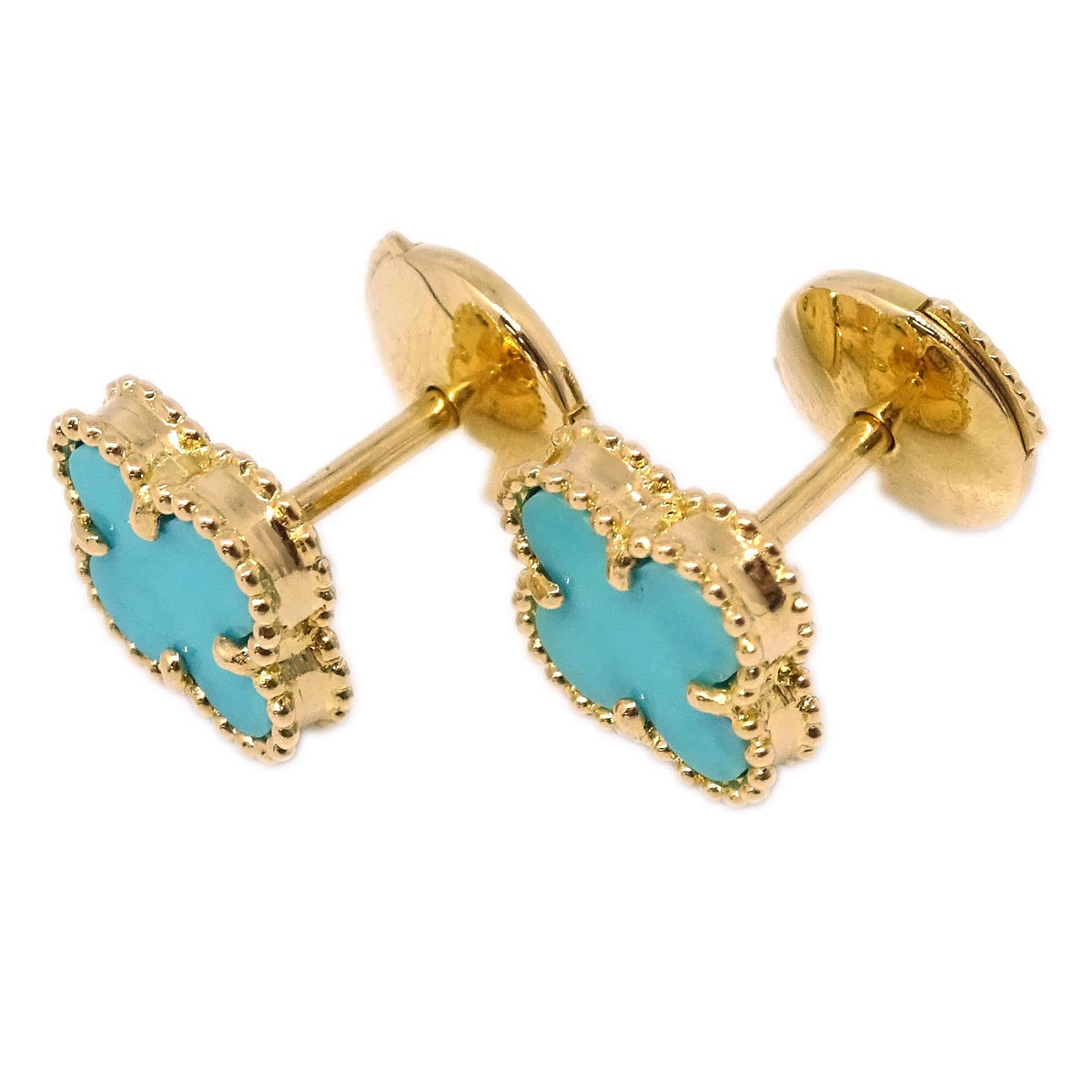 Van Cleef & Arpels Sweet Alhambra Piercing Earrings Au750 JB293124