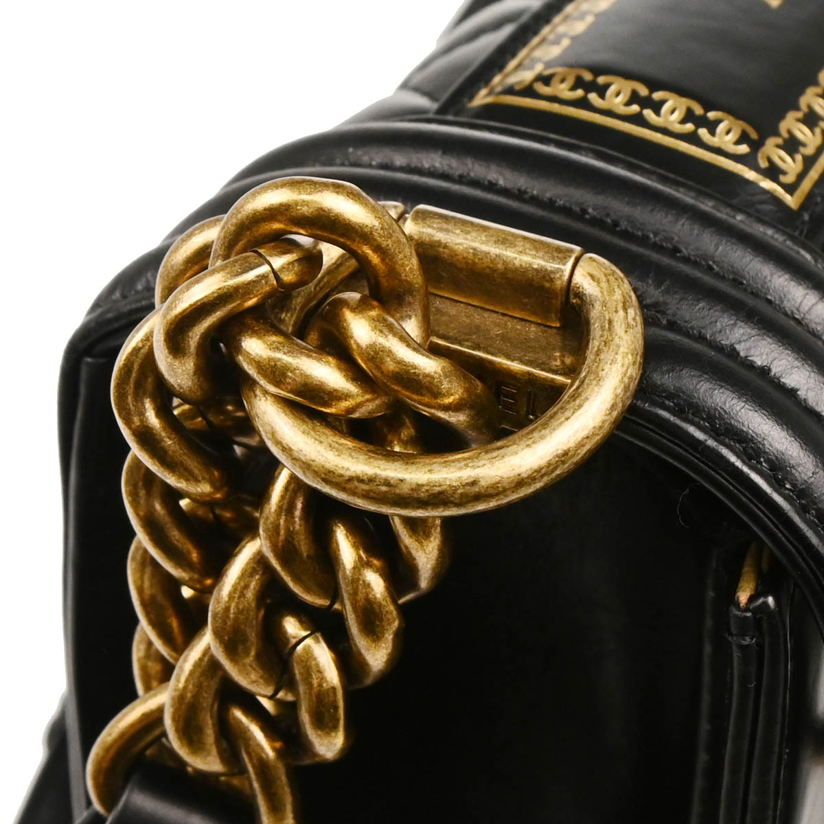 Boy Chanel 2015-2016 Black Calfskin New-Medium Shoulder Bag