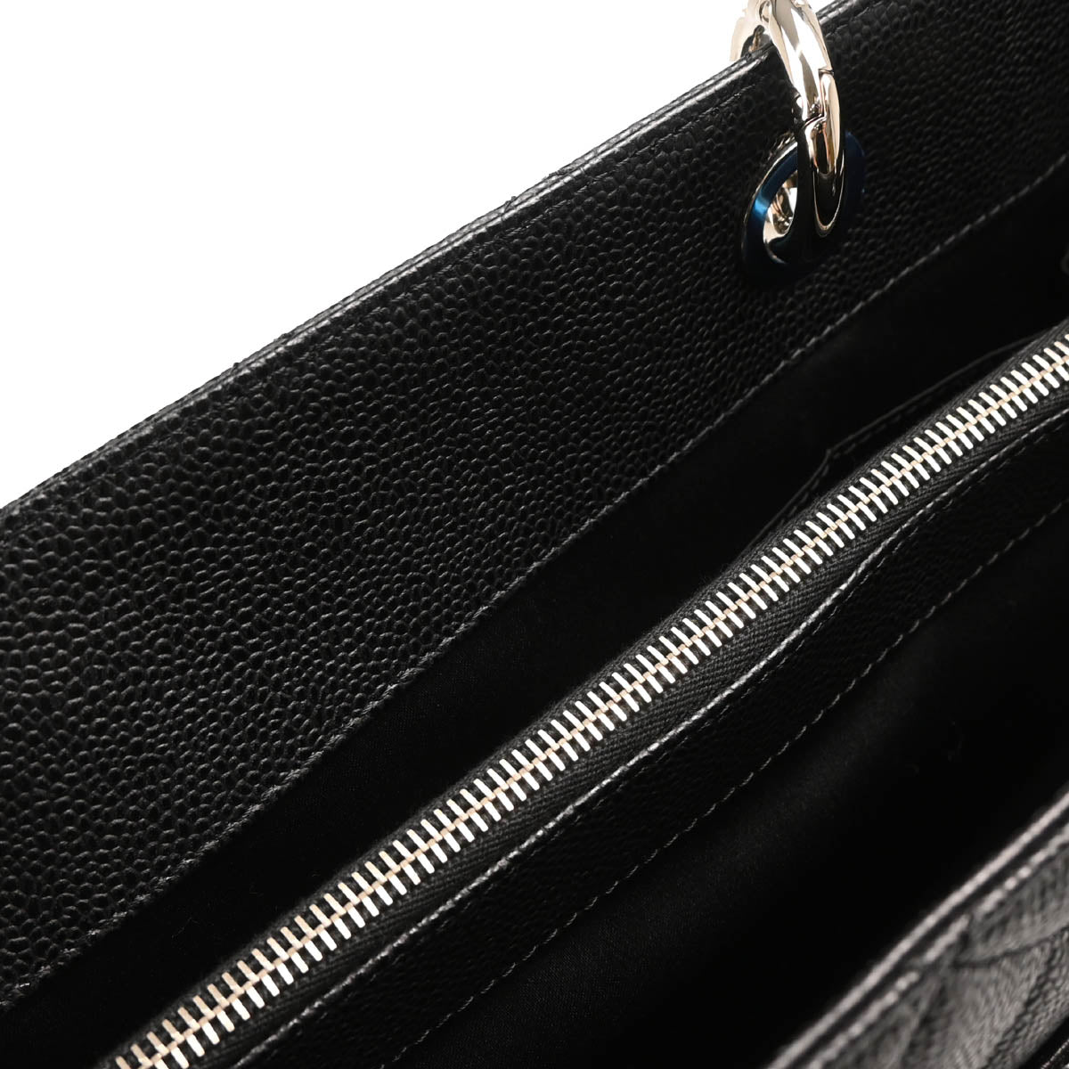 Chanel 2012-2013 Black Caviar Grand Shopping Tote GST XL Handbag