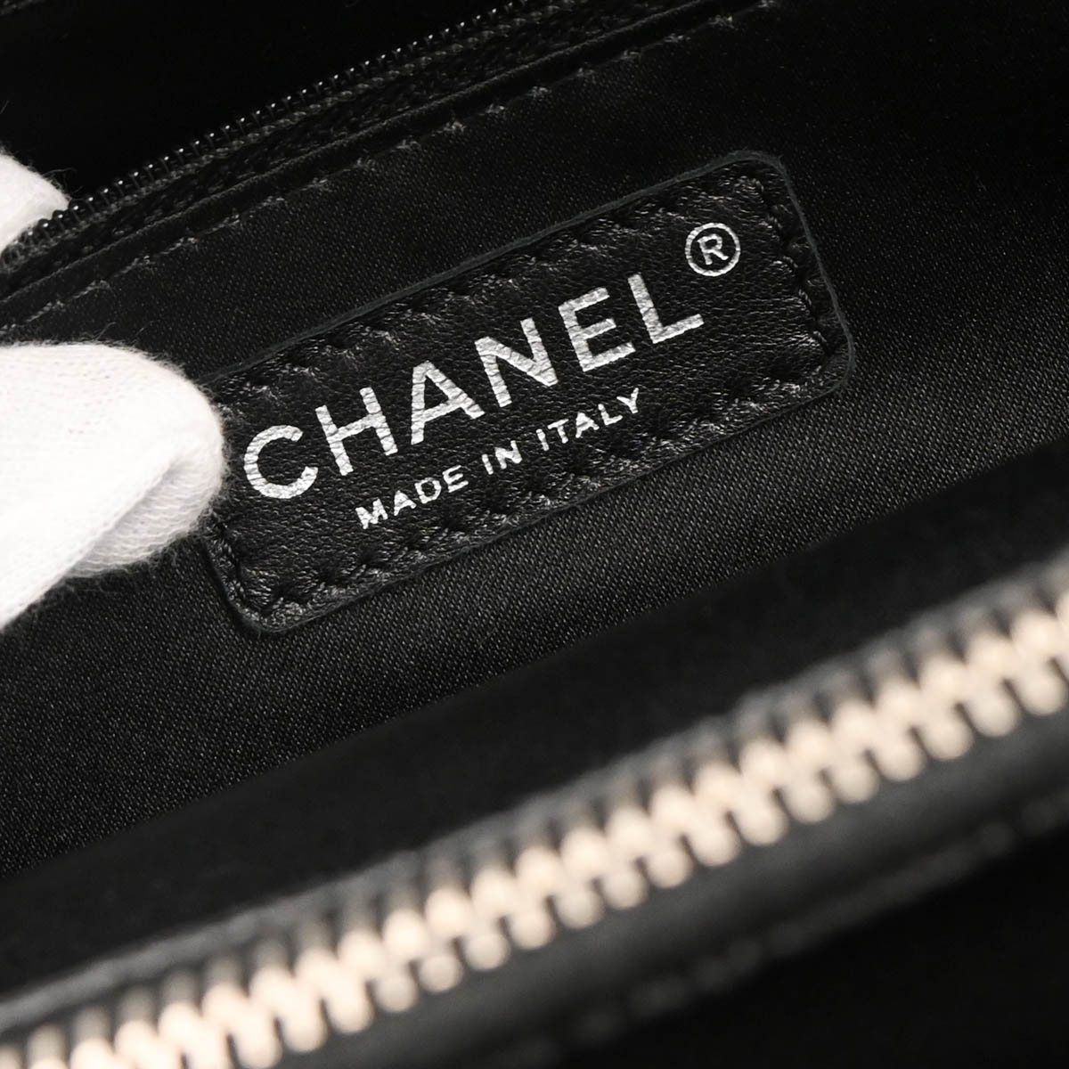 Chanel 2012-2013 Black Caviar Grand Shopping Tote GST XL Handbag