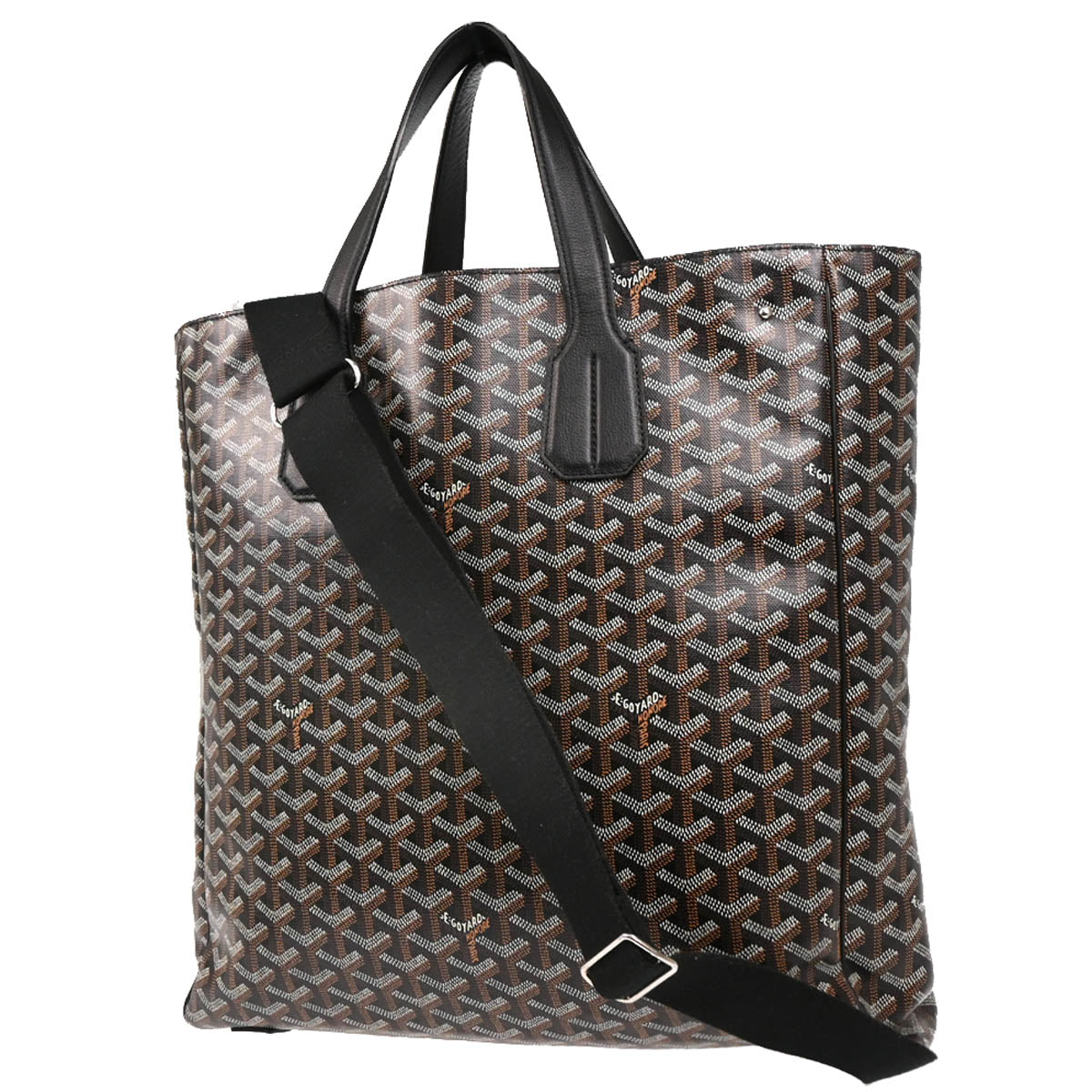 Goyard 2019 Black Sac Voltaire 2way Shoulder Tote Handbag