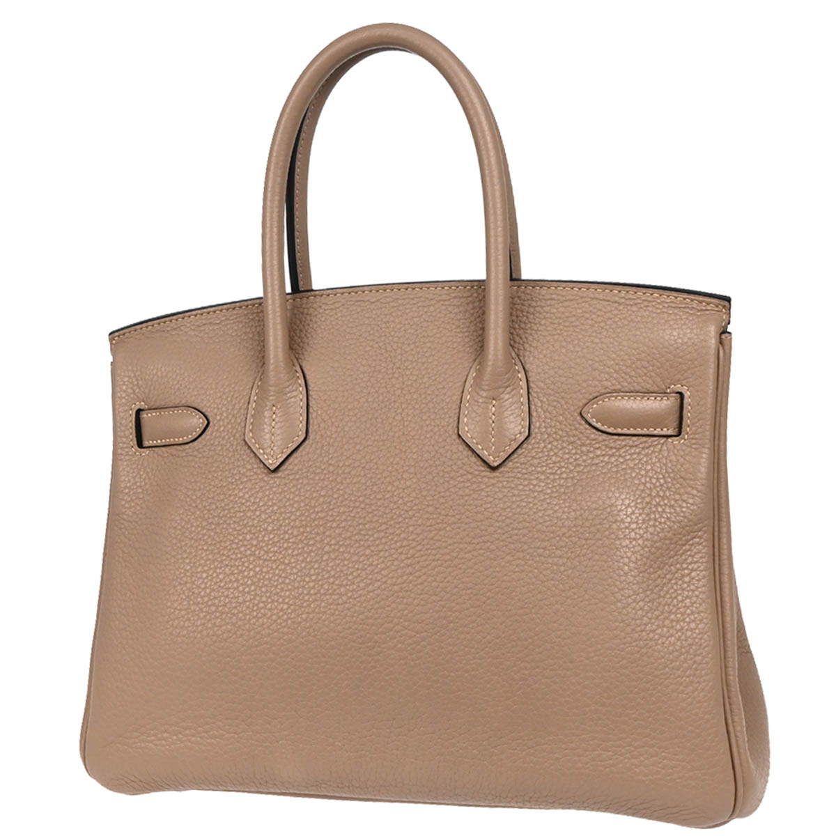 Hermes 2010 Gris Tourterelle Togo Birkin 30 Handbag