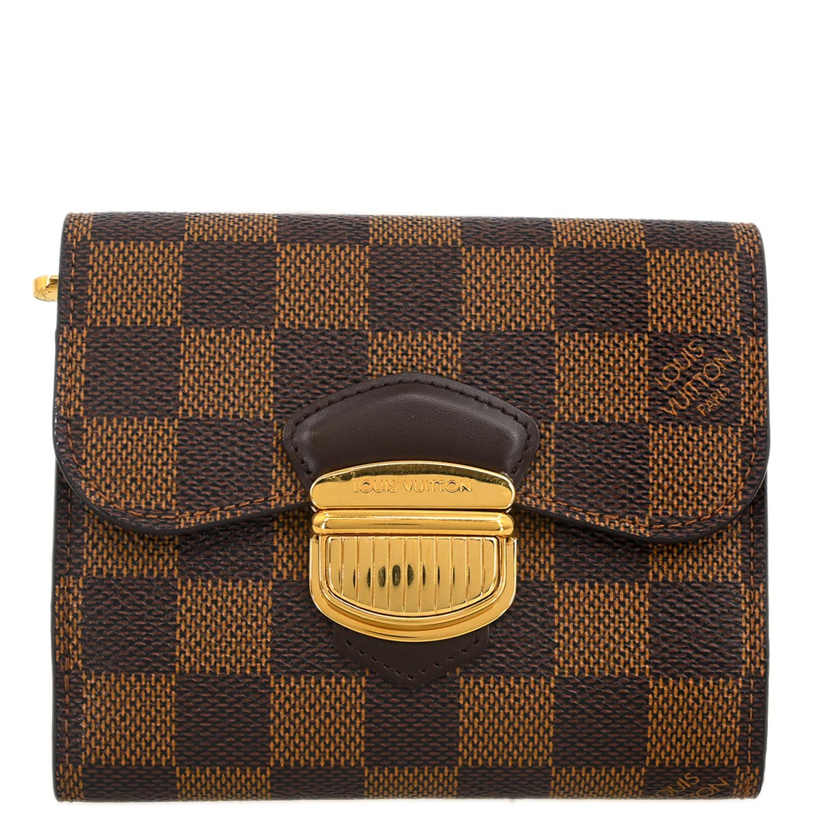 Louis Vuitton 2012 Damier Portefeuille Joy Trifold Wallet N60034