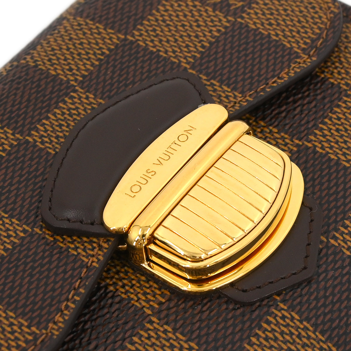Louis Vuitton 2012 Damier Portefeuille Joy Trifold Wallet N60034