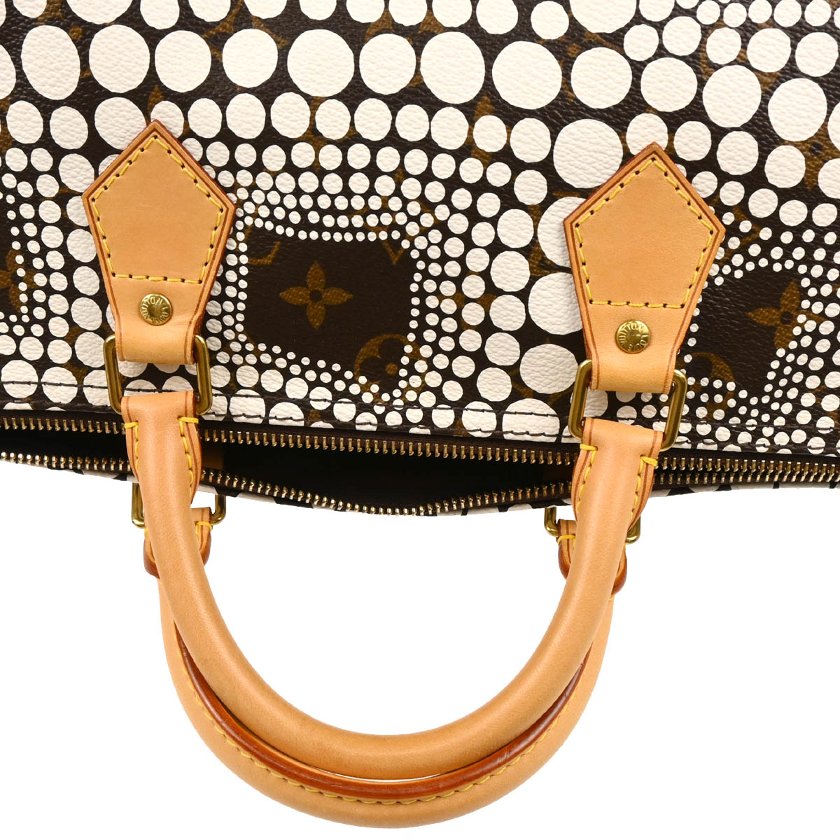 Louis Vuitton 2012 White Monogram Town Speedy 30 Handbag M40690