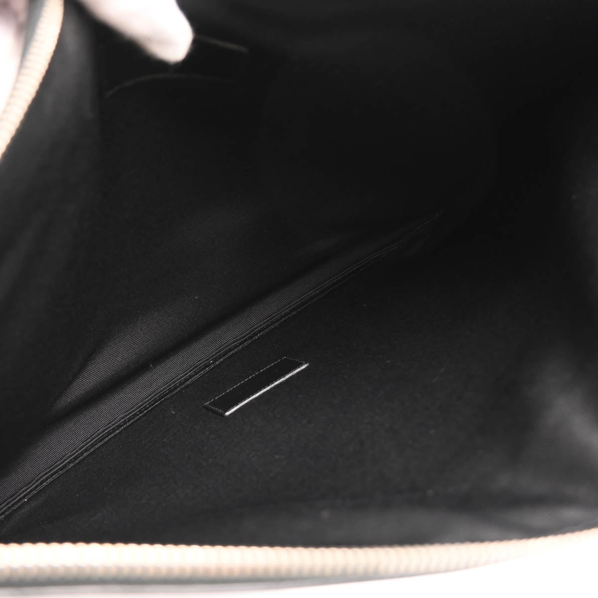 Saint Laurent Black Leather Business Clutch Bag