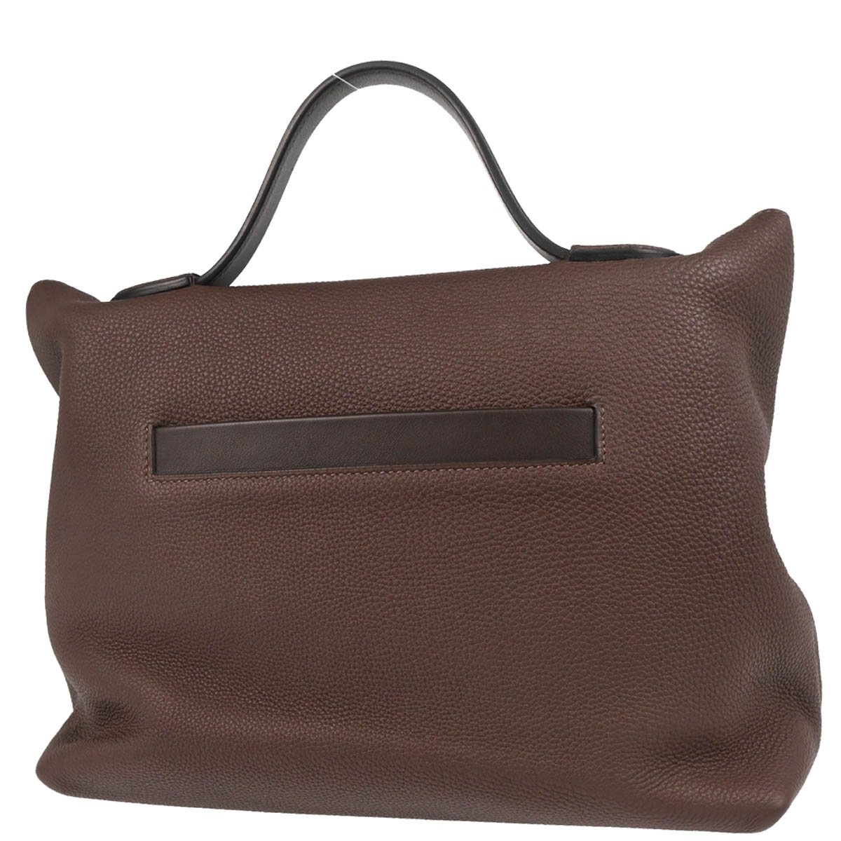 Hermes 2019 Chocolat Togo Sac 24/24 35 Handbag