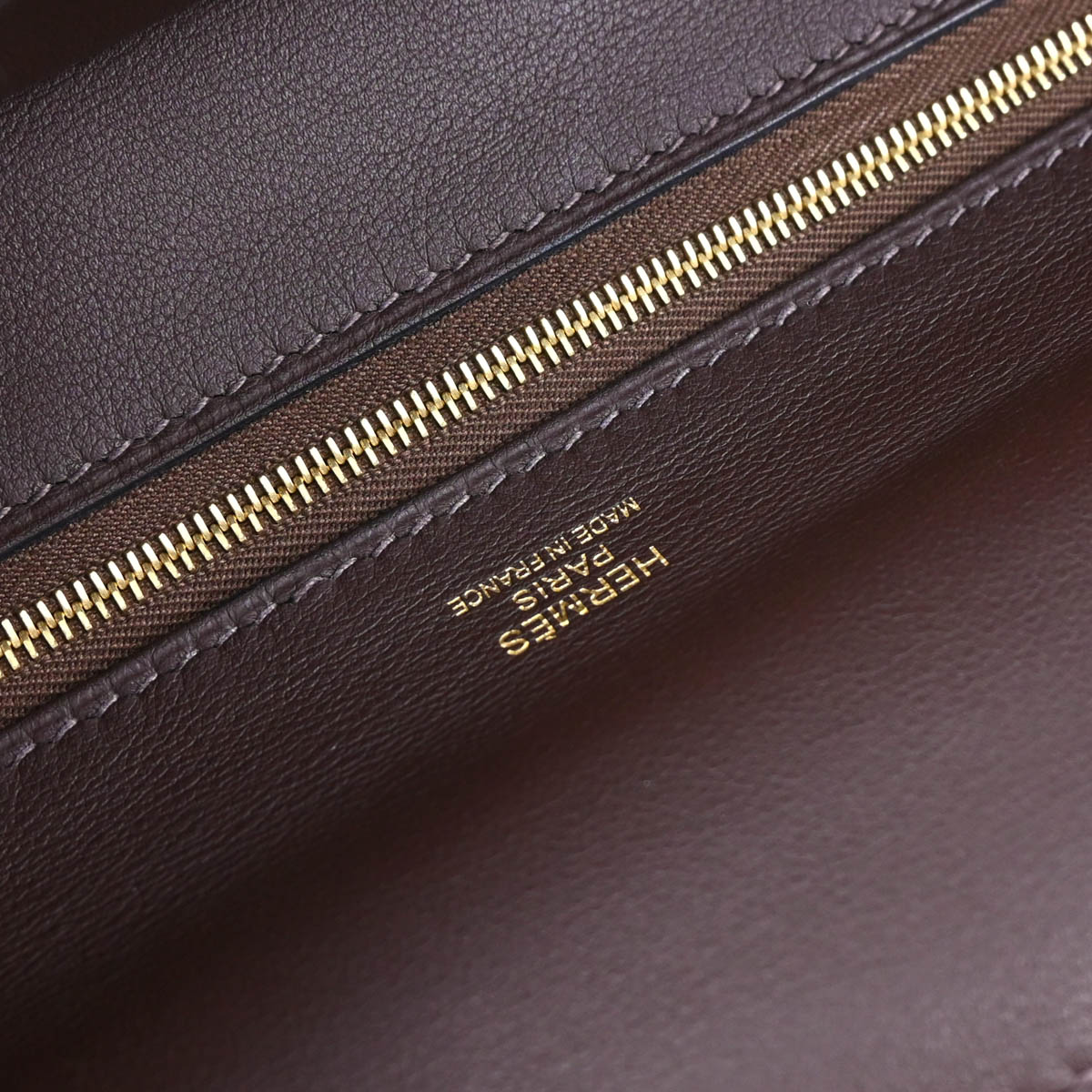Hermes 2019 Chocolat Togo Sac 24/24 35 Handbag