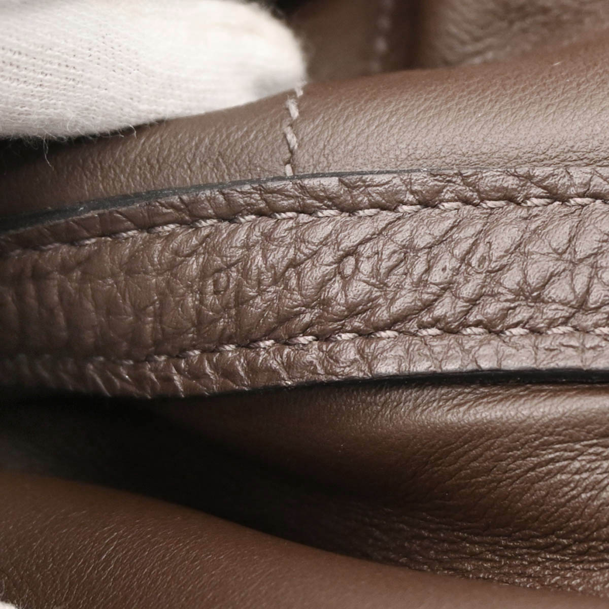 Hermes 2019 Chocolat Togo Sac 24/24 35 Handbag