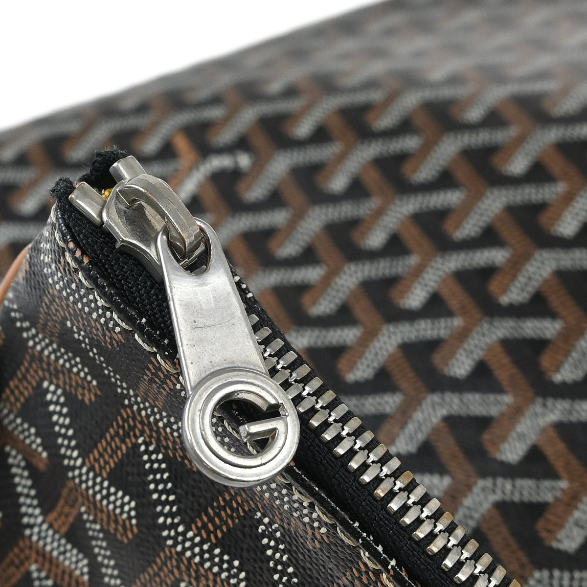 Goyard Black Senat GM Clutch Bag