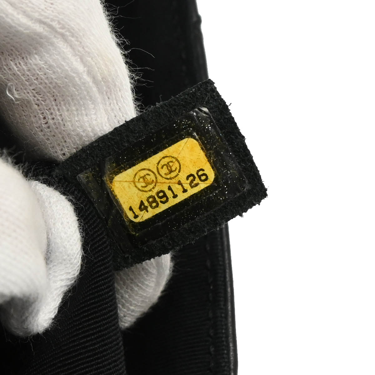 Chanel 2010-2011 Black Lambskin Ladybug Single Flap Shoulder Bag
