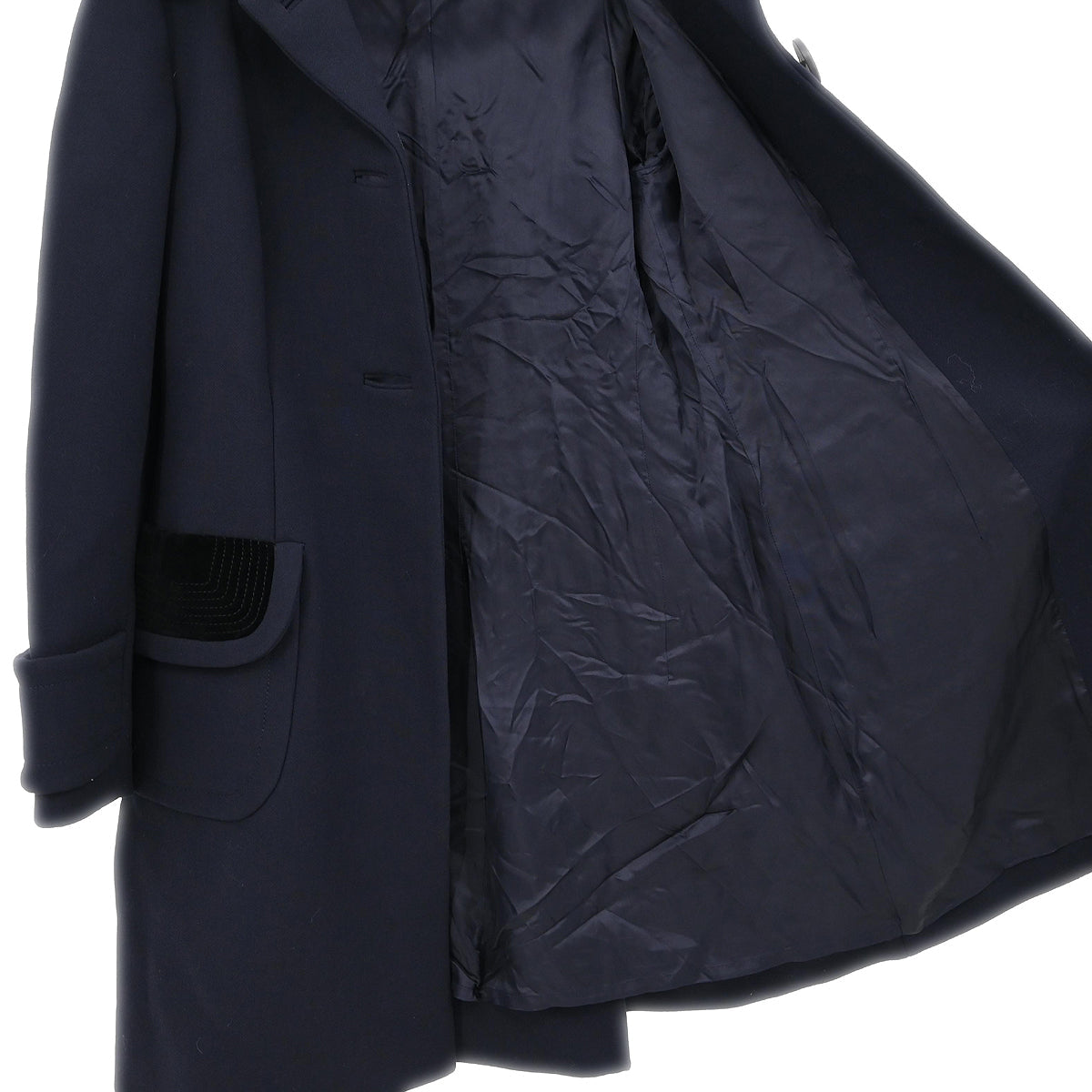 Miu Miu 2014 Coat Navy #40