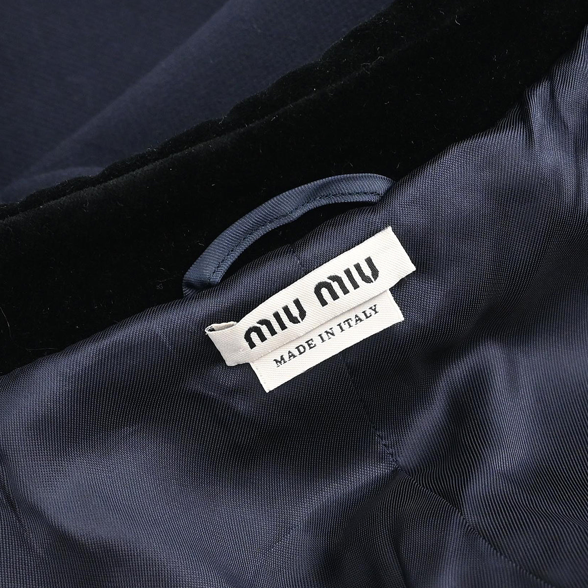 Miu Miu 2014 Coat Navy #40