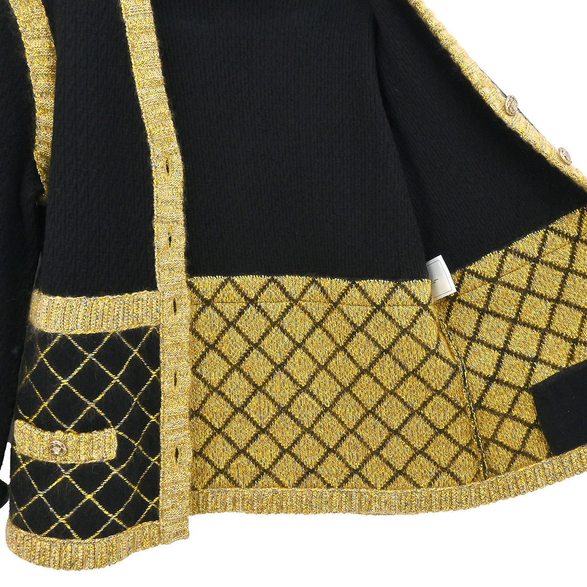 Chanel 2015-2016 Cardigan Black #42