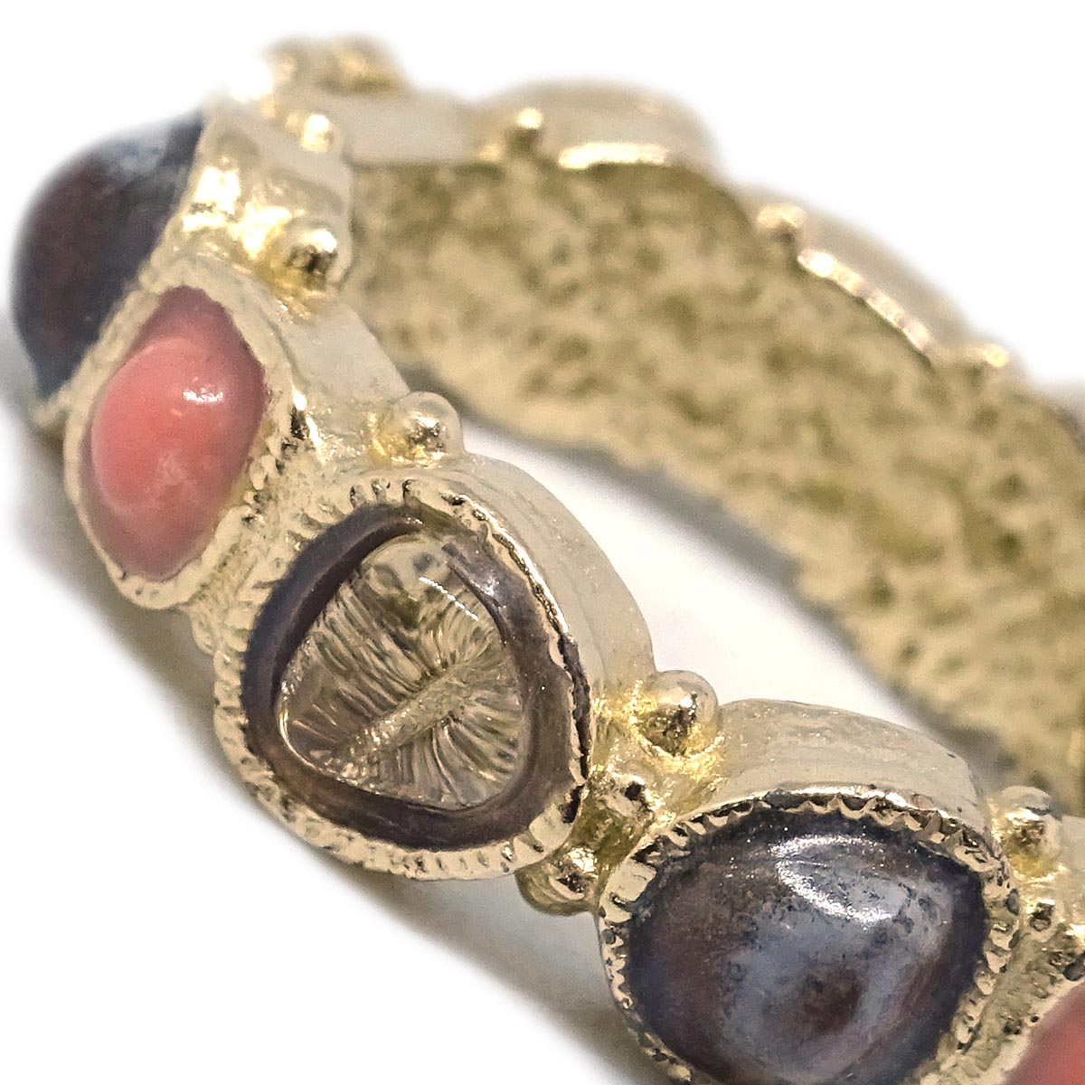 Chanel Ring Gold Gripoix 12P