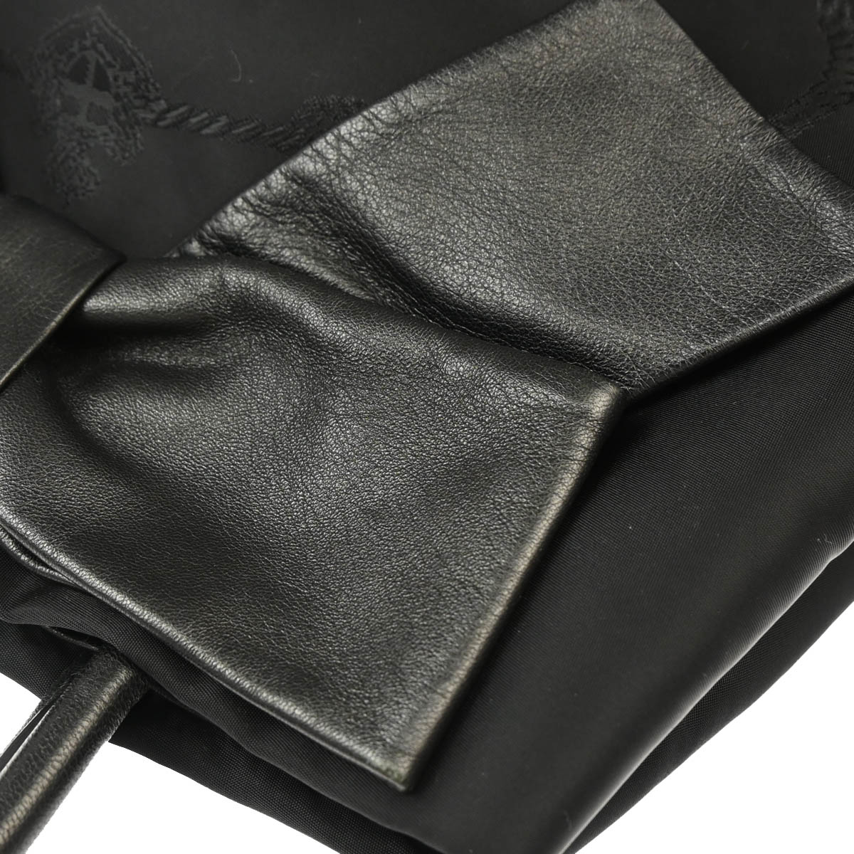 Prada Black Nylon 2way Shoulder Handbag