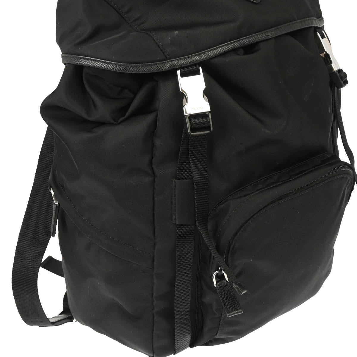 Prada Black Nylon Backpack