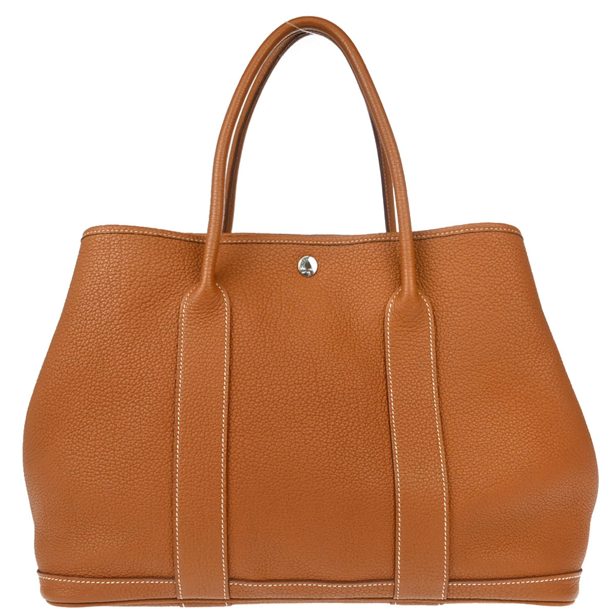 Hermes 2015 Gold Negonda Garden Party 36 PM Tote Handbag