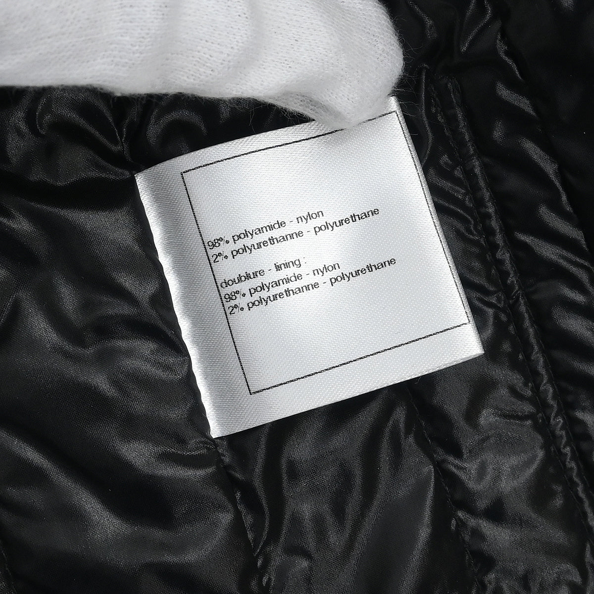 Chanel 2012 Zip Up Jacket Black #36