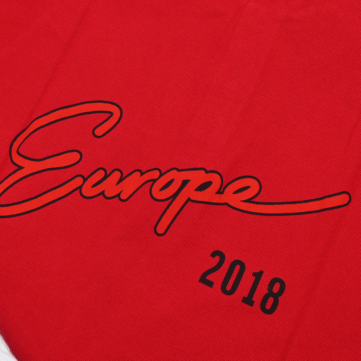 Balenciaga 2017 Polo Shirt Red #S