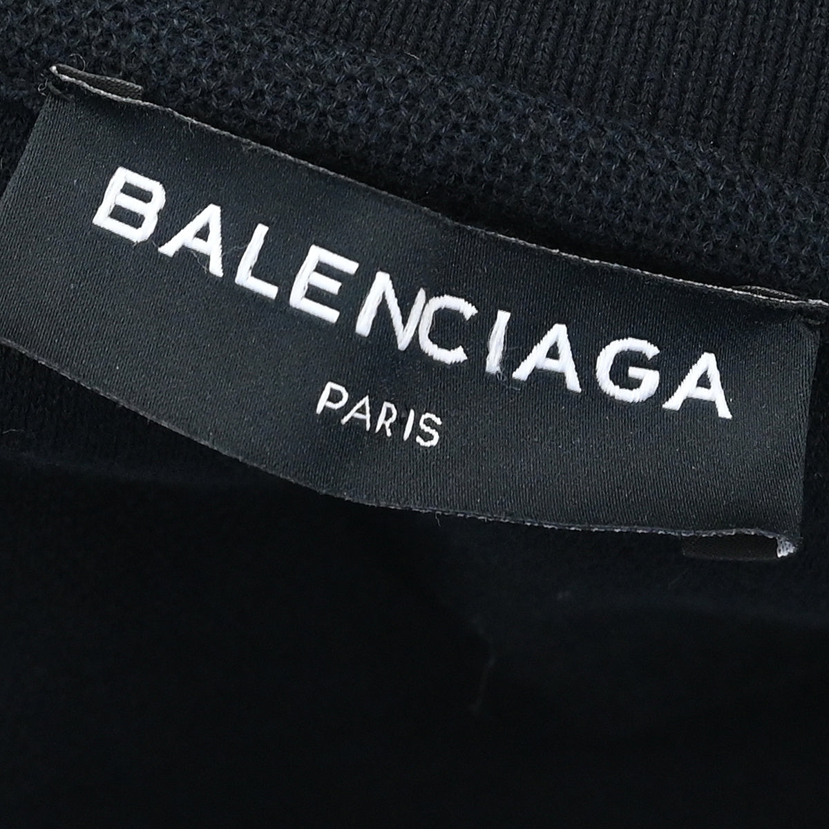 Balenciaga 2017 Polo Shirt Black #XS