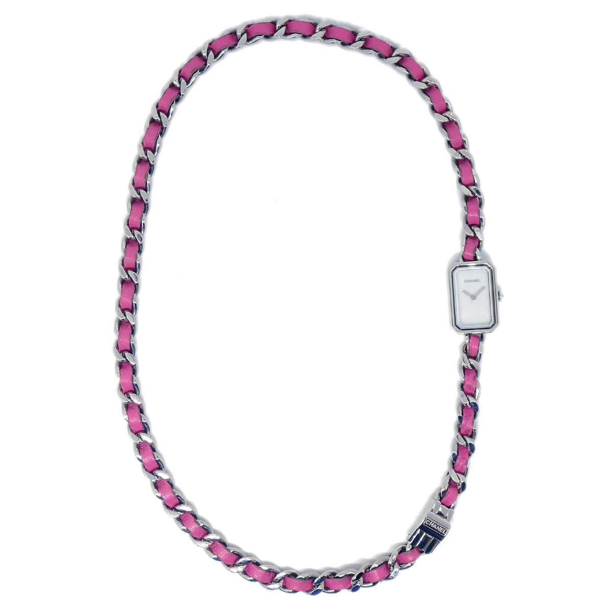 Chanel H4557 Premiere Rock Pop Quartz Watch Silver SS