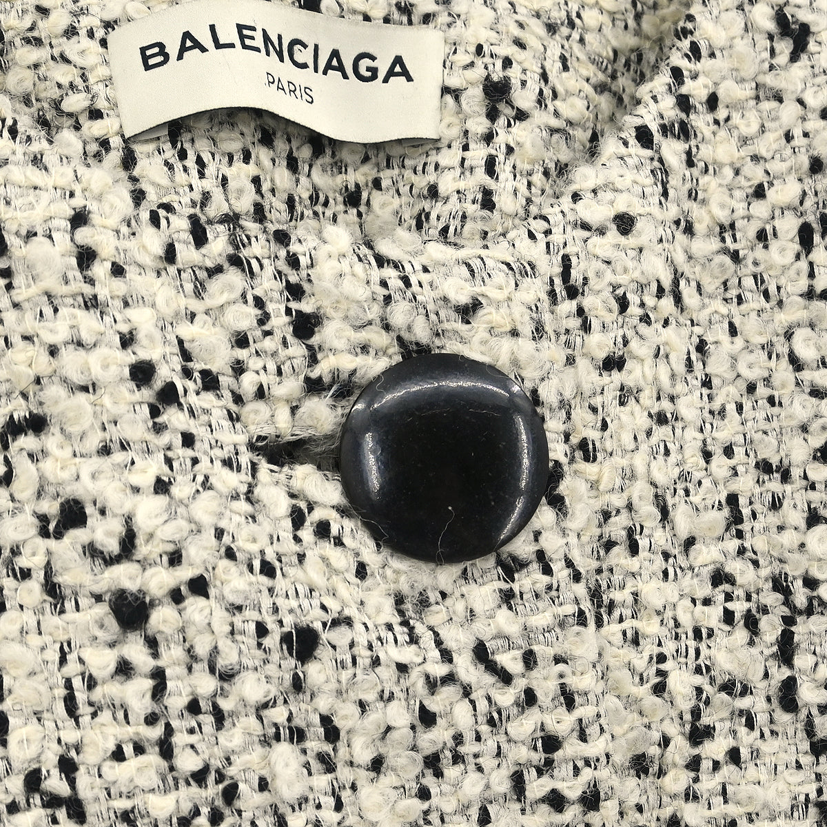 Balenciaga 2015 Collarless Jacket White #34