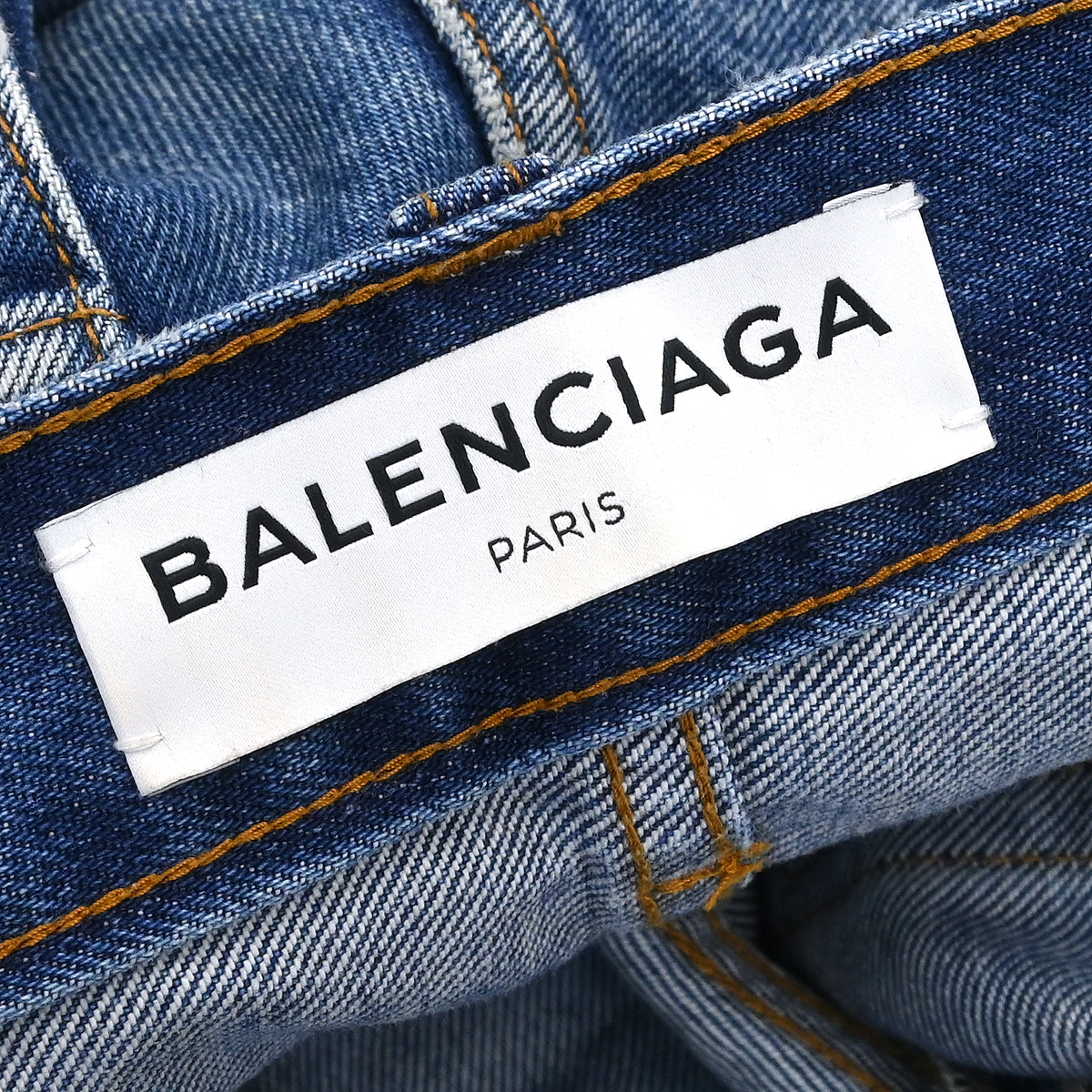 Balenciaga 2017 Denim Long Pants Indigo #26