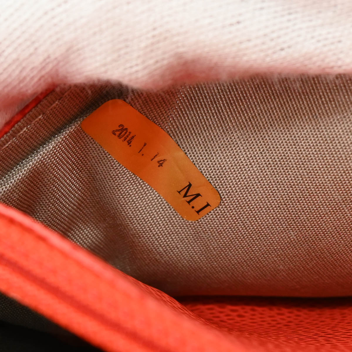 Chanel 2013-2014 Red Caviar Half Moon WOC Shoulder Wallet Bag