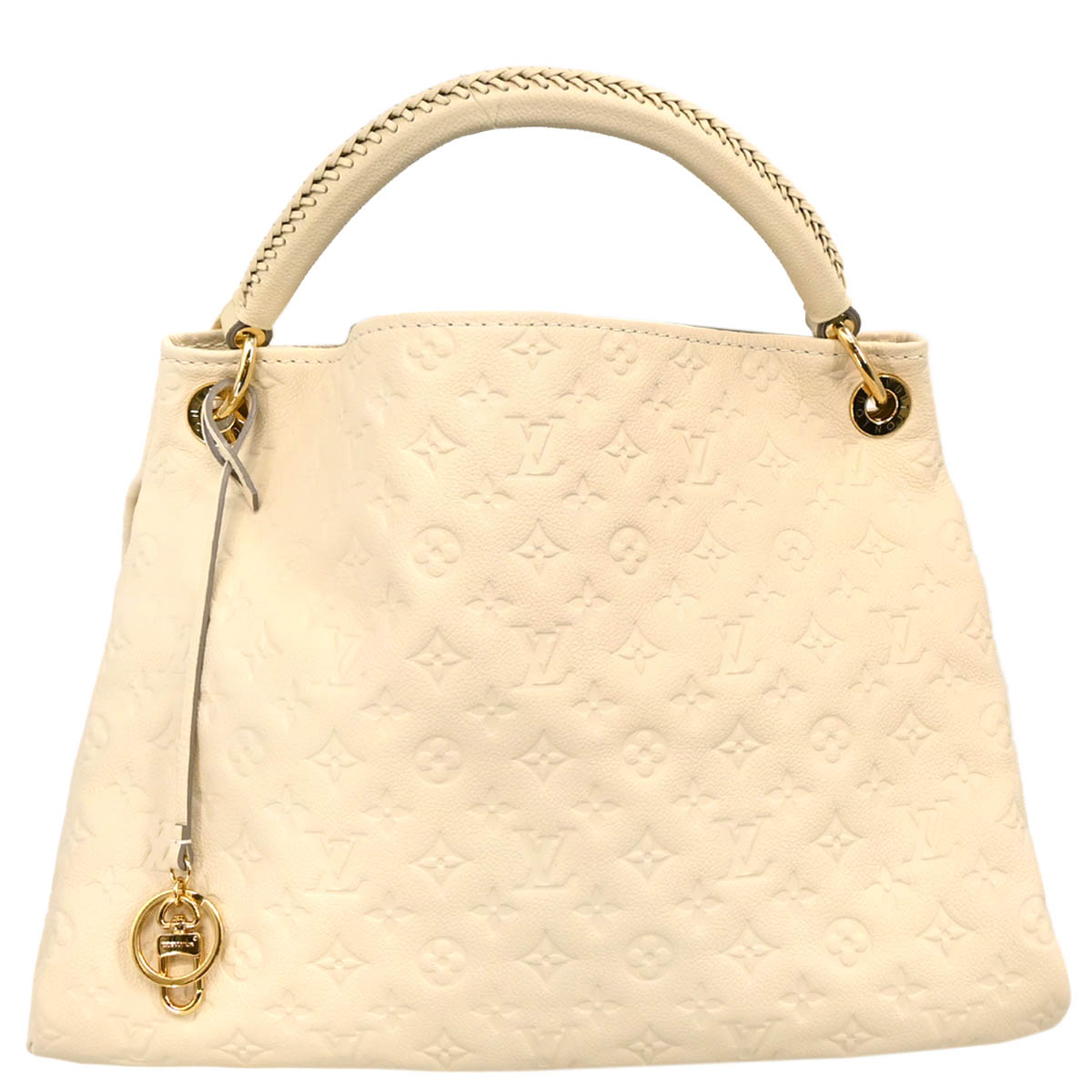 Louis Vuitton 2011 White Monogram Empreinte Artsy MM Handbag M93449