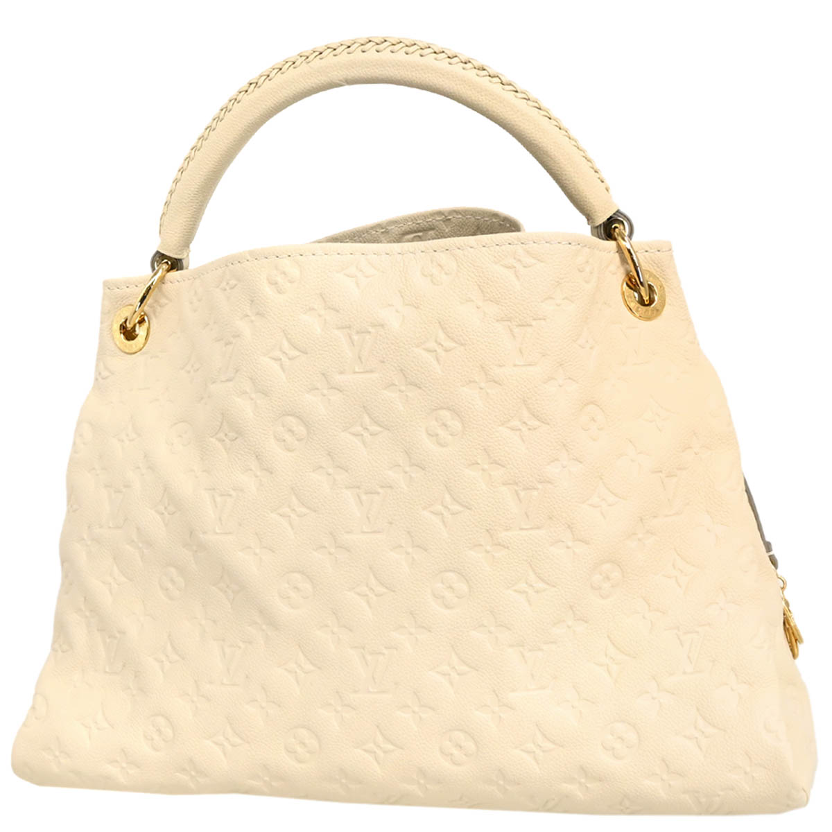 Louis Vuitton 2011 White Monogram Empreinte Artsy MM Handbag M93449