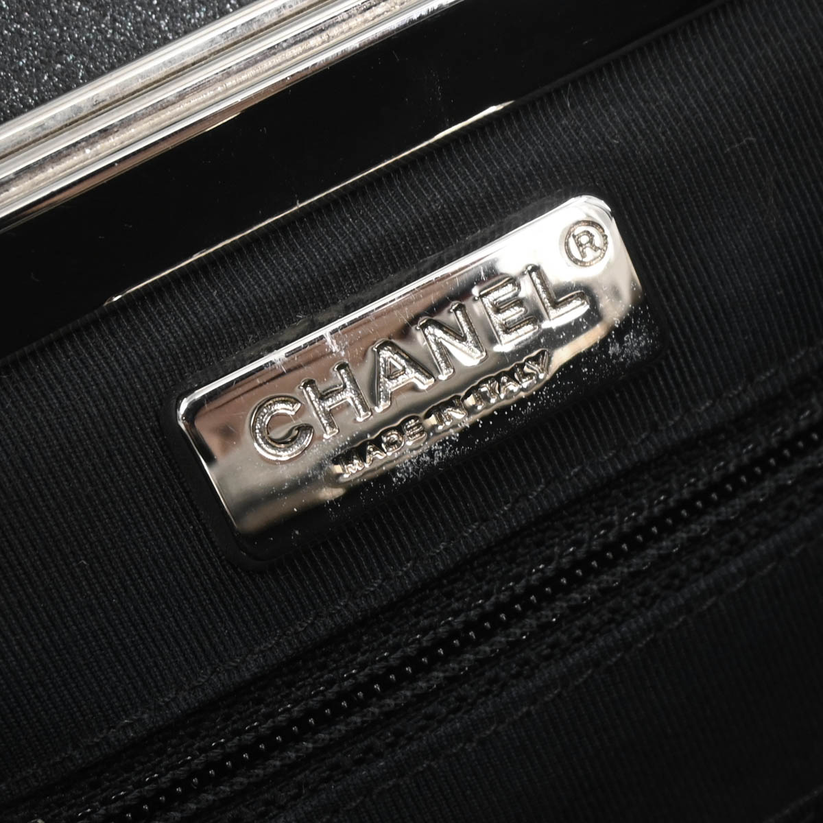 Chanel 2016-2017 Calfskin Lambskin Vanity Shoulder Bag