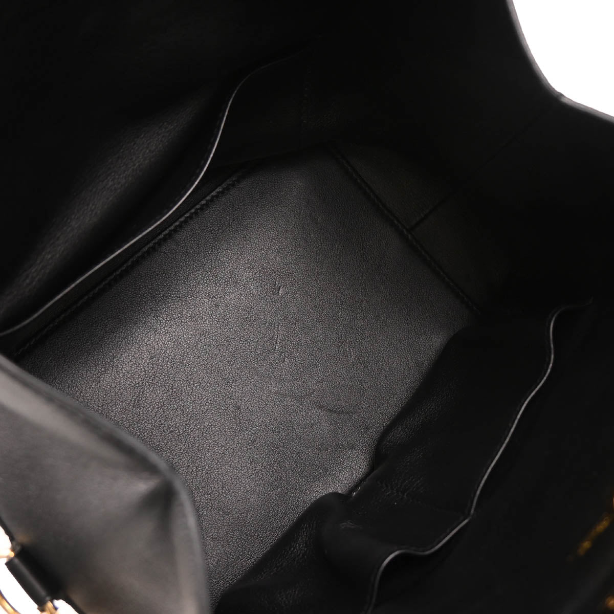 Hermes 2018 Black Veau Swift Toolbox 20 2way Shoulder Handbag
