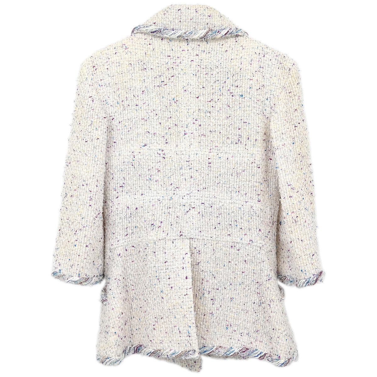 Chanel 2018 Double Breasted Jacket White #34
