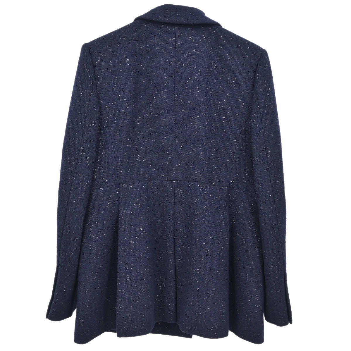 Chanel 2018 Double Breasted Jacket Navy #42