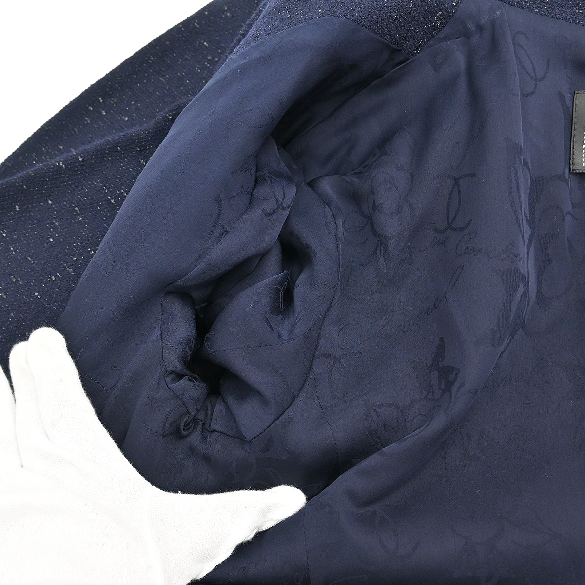 Chanel 2018 Double Breasted Jacket Navy #42