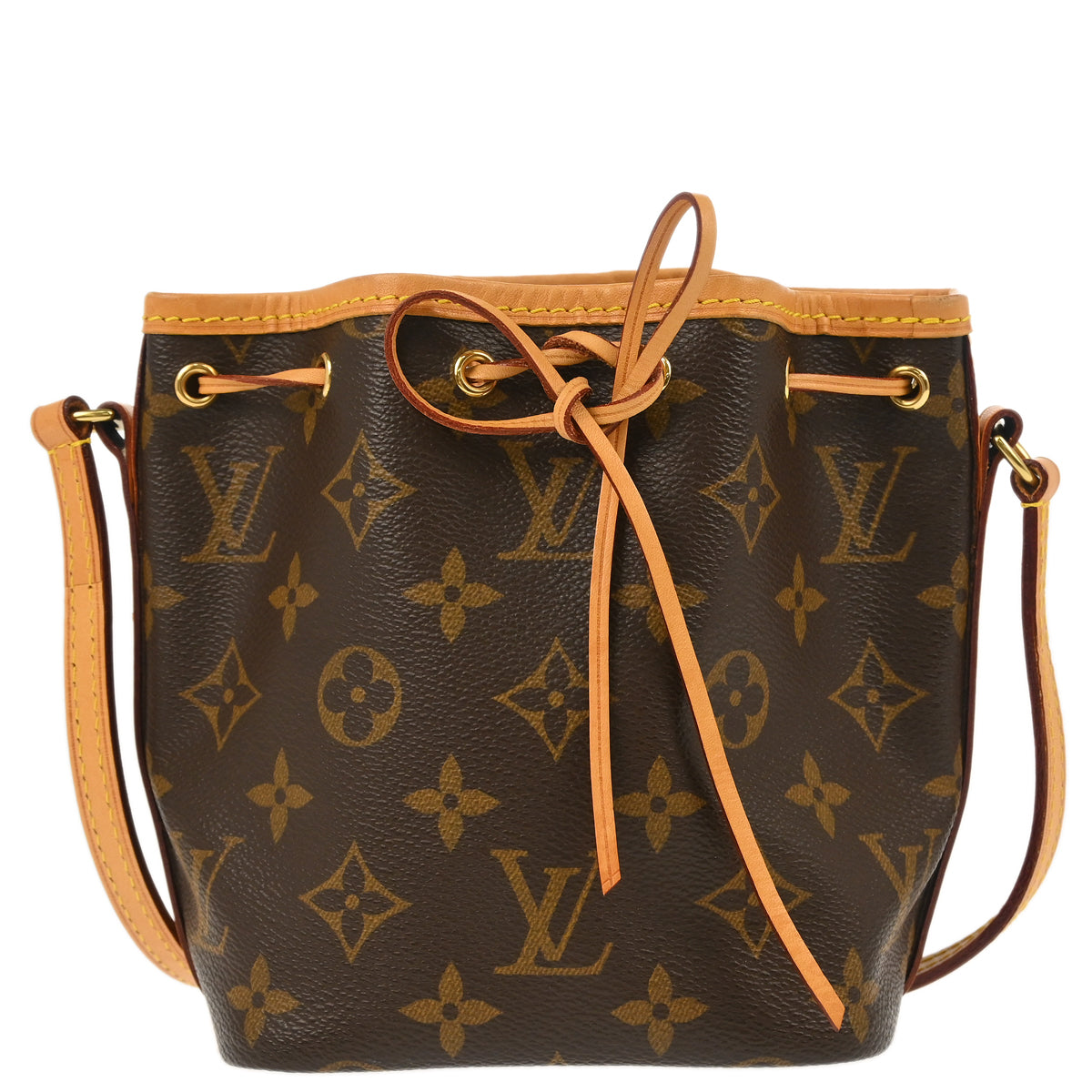 Louis Vuitton 2015 Monogram Nano Noe Shoulder Bag M41346