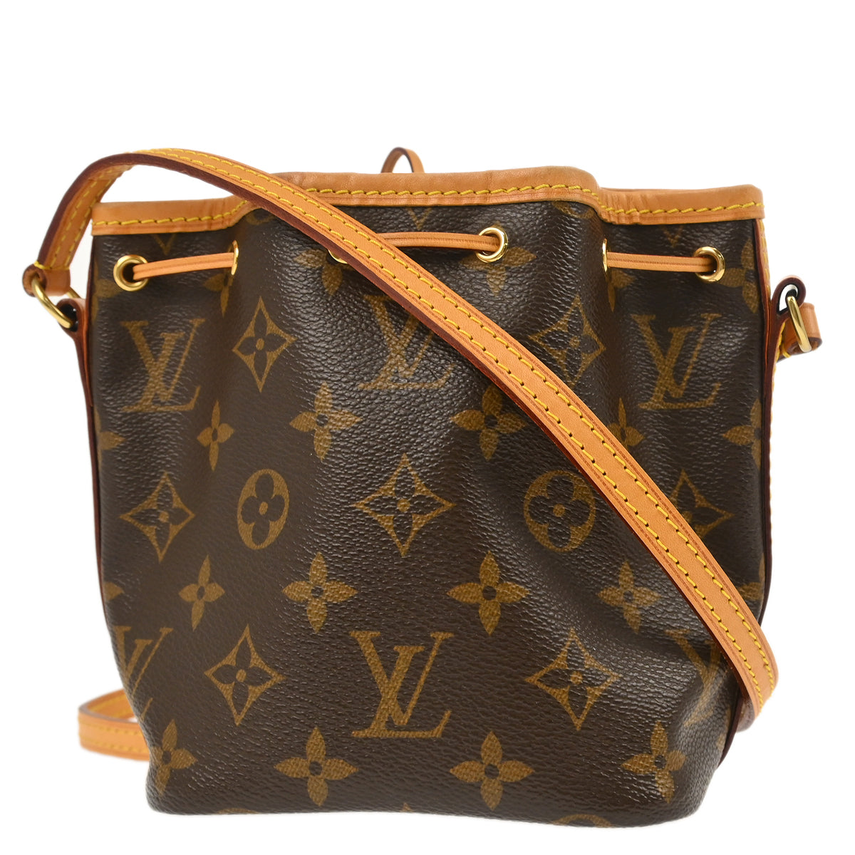 Louis Vuitton 2015 Monogram Nano Noe Shoulder Bag M41346