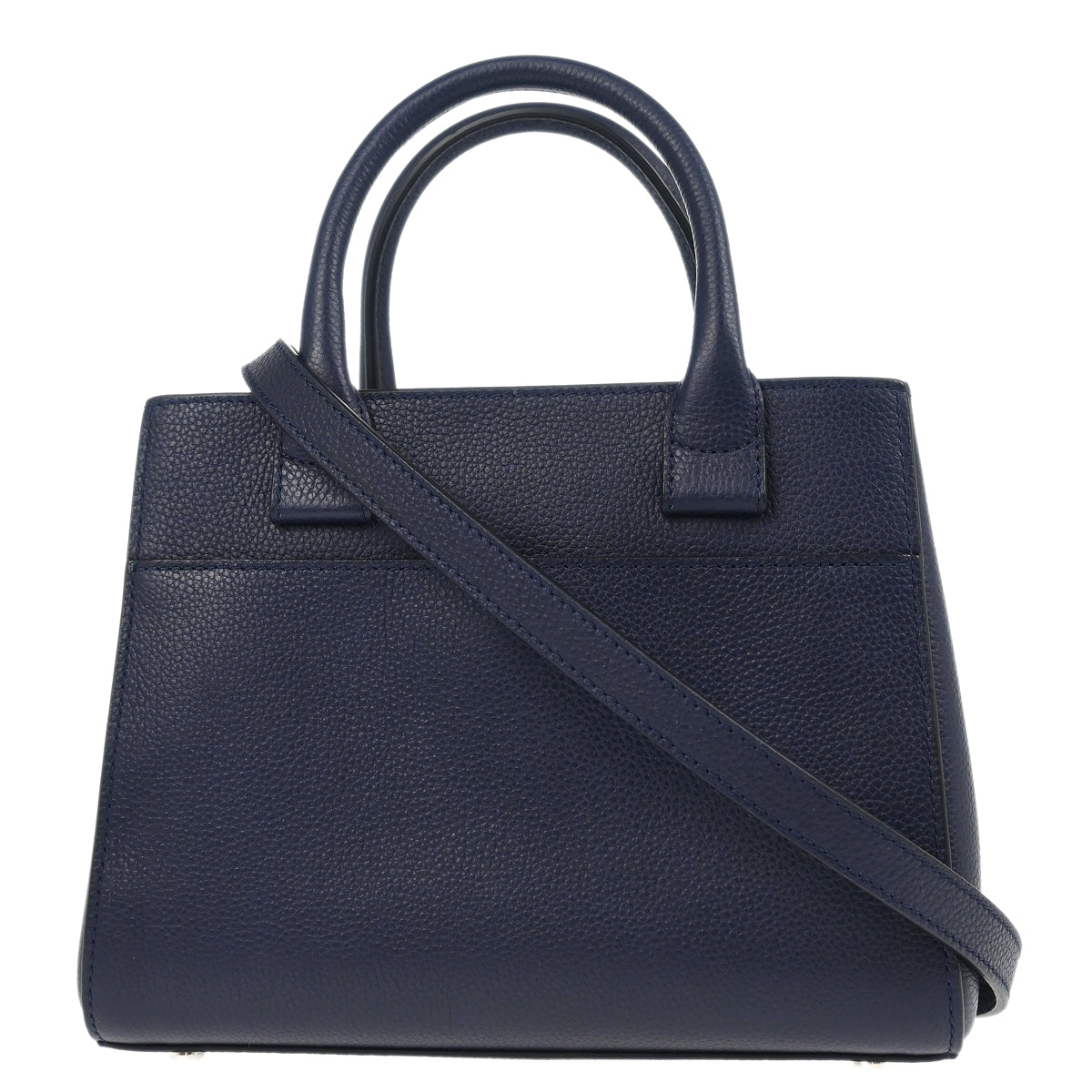 Chanel 2017 Navy Calfskin Neo Executive Tote 2way Shoulder Handbag