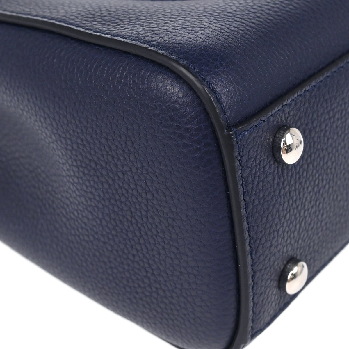 Chanel 2017 Navy Calfskin Neo Executive Tote 2way Shoulder Handbag