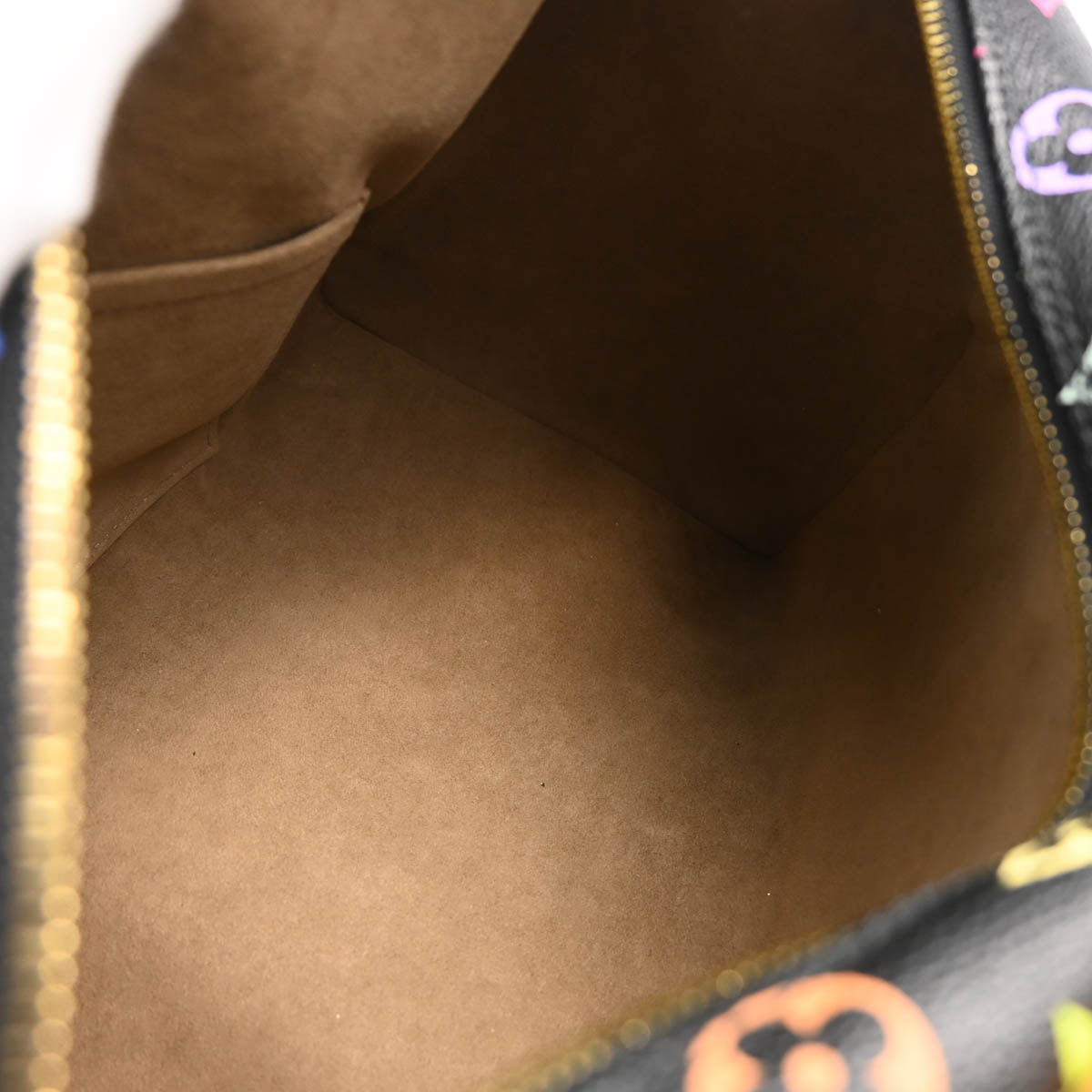 Louis Vuitton 2011 Black Monogram Multicolor Speedy 30 Handbag M92642