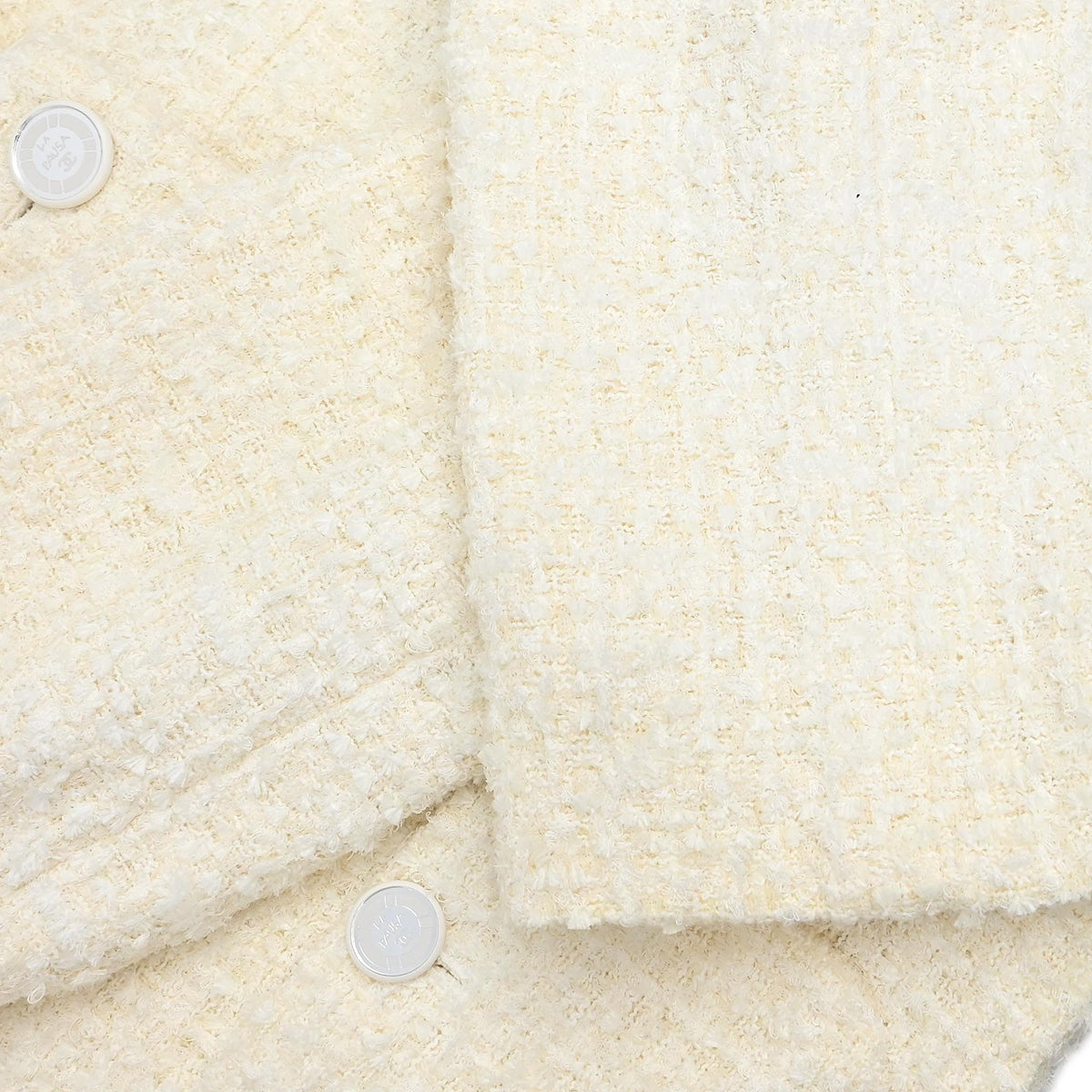 Chanel 2018 Single Breasted Jacket White #34