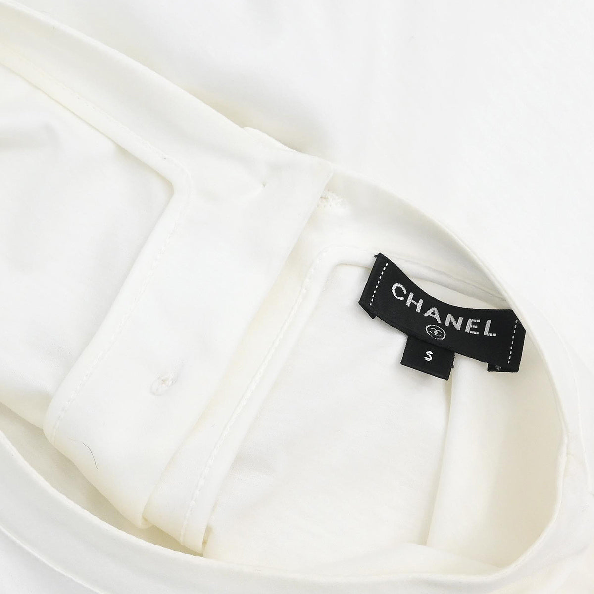 Chanel 2017-2018 Dress White #S